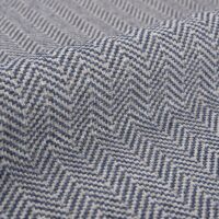 Alberti FR flame-retardant upholstery fabric, colour 05: 100% polyester Dessin weave with a fine micro-texture (0.8 × 3.5 cm pattern), 140 cm wide, 50 000 Martindale rubs class SC, EN 1021 / IMO Part 8 / C&M / CRIB 5 (BS 5852) certified — for hotels, restaurants and public-space upholstery.