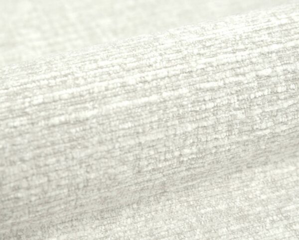 Bufera natural-fibre upholstery fabric, colour 01: 53% cotton / 47% viscose Uni weave with a soft slubby natural texture, 140 cm wide, 475 g/m², 100 000 Martindale rubs class SC, light fastness 5-6 — premium natural-fibre upholstery in 33 colours.