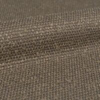 Cassia FR flame-retardant upholstery fabric, colour 02: 55% recycled olefin / 24% polyester / 21% PAN Uni boucle-chenille weave, 140 cm wide, 670 g/m², 45 000 Martindale rubs class SC, EN 1021 / IMO Part 8 / C&M certified — UV-stable, sustainability-positioned contract fabric.