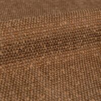 Cassia FR flame-retardant upholstery fabric, colour 03: 55% recycled olefin / 24% polyester / 21% PAN Uni boucle-chenille weave, 140 cm wide, 670 g/m², 45 000 Martindale rubs class SC, EN 1021 / IMO Part 8 / C&M certified — UV-stable, sustainability-positioned contract fabric.
