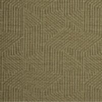 Cenia FR patterned flame-retardant upholstery fabric, colour 06: 49% polyester / 44% acrylic / 7% viscose Dessin weave with a 22 × 18 cm pattern repeat, 140 cm wide, 530 g/m², 40 000 Martindale rubs class SC, EN 1021 / IMO Part 8 / C&M certified — for hotels, restaurants and accent contract upholstery.