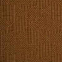 Cenia FR patterned flame-retardant upholstery fabric, colour 15: 49% polyester / 44% acrylic / 7% viscose Dessin weave with a 22 × 18 cm pattern repeat, 140 cm wide, 530 g/m², 40 000 Martindale rubs class SC, EN 1021 / IMO Part 8 / C&M certified — for hotels, restaurants and accent contract upholstery.