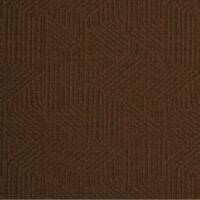 Cenia FR patterned flame-retardant upholstery fabric, colour 19: 49% polyester / 44% acrylic / 7% viscose Dessin weave with a 22 × 18 cm pattern repeat, 140 cm wide, 530 g/m², 40 000 Martindale rubs class SC, EN 1021 / IMO Part 8 / C&M certified — for hotels, restaurants and accent contract upholstery.
