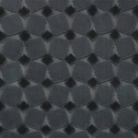 Cruise FR patterned flame-retardant upholstery fabric, colour 05: 100% polyester Dessin weave with a 6 × 5.5 cm chenille-look pattern, 140 cm wide, 600 g/m², 100 000 Martindale rubs class SC, EN 1021 / IMO Part 8 / C&M / BS 5867 / BS 7175 certified — heavy-duty UK-spec contract.