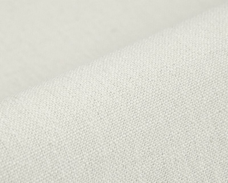 Elbe II reversible upholstery fabric, colour 01: 95% polyester / 5% linen Uni weave with a coarse natural linen-look surface, 140 cm wide, 505 g/m², 100 000 Martindale rubs class SC, light fastness 5 — value-priced heavy contract upholstery in 40 colours.