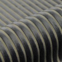 Gabra viscose-led upholstery fabric, colour 04: 57% viscose / 43% polyester Dessin weave with a fine vertical rib texture, 140 cm wide, 510 g/m², 50 000 Martindale rubs class SC, light fastness 5 — lustrous premium upholstery for sofas and lounge seating.