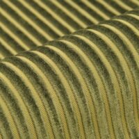 Gabra viscose-led upholstery fabric, colour 06: 57% viscose / 43% polyester Dessin weave with a fine vertical rib texture, 140 cm wide, 510 g/m², 50 000 Martindale rubs class SC, light fastness 5 — lustrous premium upholstery for sofas and lounge seating.