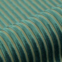 Gabra viscose-led upholstery fabric, colour 15: 57% viscose / 43% polyester Dessin weave with a fine vertical rib texture, 140 cm wide, 510 g/m², 50 000 Martindale rubs class SC, light fastness 5 — lustrous premium upholstery for sofas and lounge seating.