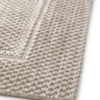 Grano Frame Gray outdoor rug border detail