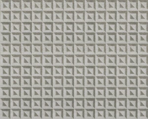 Guide FR flame-retardant upholstery fabric, colour 01: 100% polyester Dessin weave with a small geometric pattern (2.3 × 2.3 cm), 140 cm wide, 640 g/m², 100 000 Martindale rubs class SC, EN 1021 / IMO Part 8 / C&M / BS 5867 / BS 7175 certified — UK-spec heavy contract.