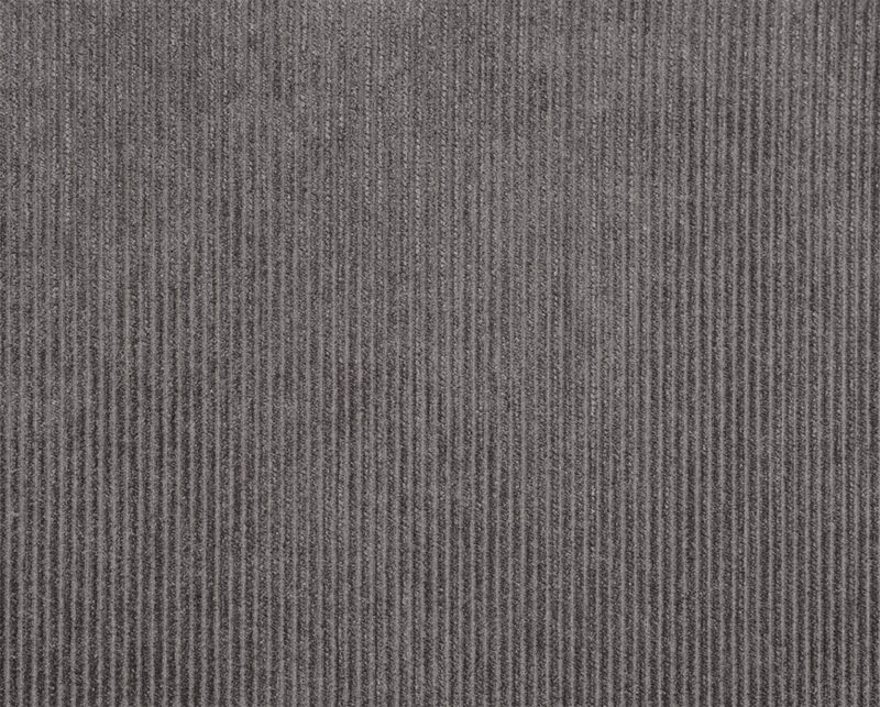 Lazuli FR flame-retardant upholstery fabric, colour 01: 43% polyester / 41% polyacrylic / 16% viscose Uni weave with a plush velvety chenille surface, 140 cm wide, 440 g/m², 35 000 Martindale rubs class GC, EN 1021 / IMO Part 8 / C&M / CRIB 5 (BS 5852) certified — for UK-spec hospitality contract.