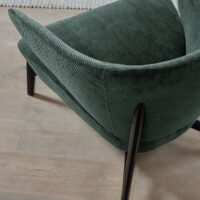 Lazuli FR upholstery fabric in interior — plush chenille FR with BS 5852 CRIB 5 certification. Lifestyle view 4.