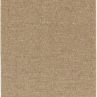 Nomad beige outdoor terrace rug top view