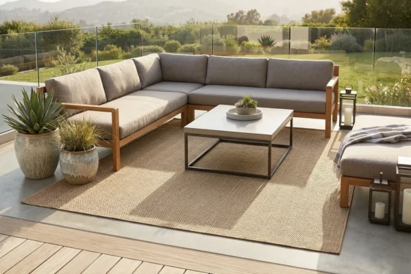 Nomad Beež Välisvaip Terrassile - alternatiivne vaade