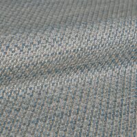 Pandan FR flame-retardant upholstery fabric, colour 09: 60% PAN / 22% P3 polyester / 9% cotton / 9% modacrylic Uni weave with a coarse natural melange texture, 140 cm wide, 730 g/m², 50 000 Martindale rubs class SC, EN 1021 / IMO Part 8 / C&M certified — heavy-quality FR with a natural-fibre look.