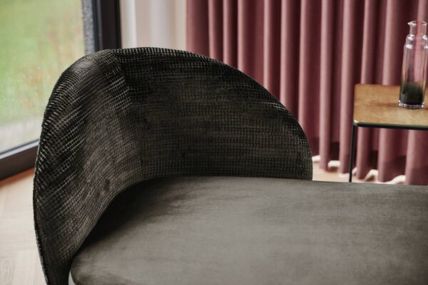 Triana FR Striped Flame-Retardant Upholstery Fabric - alternative view